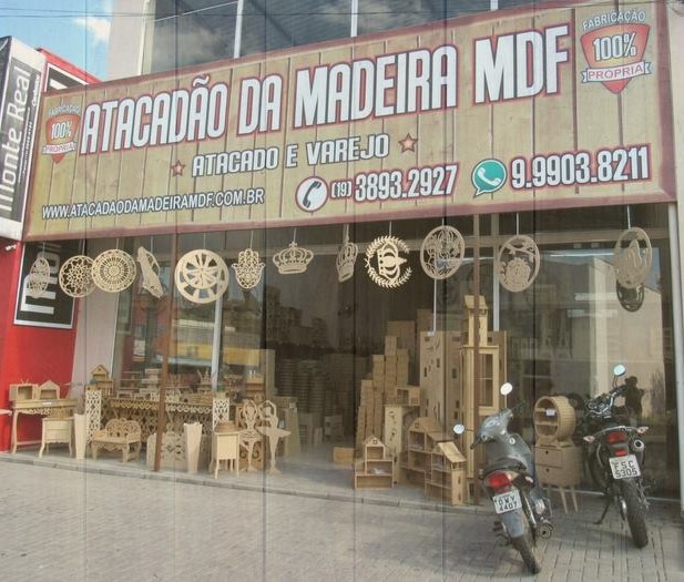 Atacadão da Madeira MDF Logo